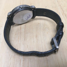 Load image into Gallery viewer, Vintage Estate Lady Art Deco bezel Leather Analog Quartz Watch Hours~New Battery