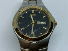 Load image into Gallery viewer, Citizen Eco-Drive Mens 100m Dual Tone Steel Solar Analog Quartz Watch Hours~Date