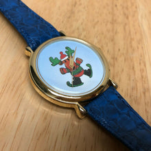 Load image into Gallery viewer, Vintage Japan Movt Christmas Jingle Bell Musical Quartz Watch Hours~New Battery