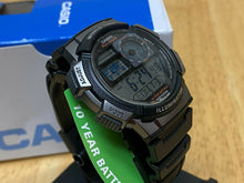 Load image into Gallery viewer, New In Box Casio AE-1000W Men 100m World Digital Quartz Alarm Chrono Watch Hours