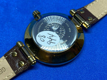 Load image into Gallery viewer, Anne Klein 10/9168 Lady Gold Tone Leather Analog Quartz Watch Hours~New Battery