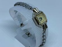 Load image into Gallery viewer, Vintage Hallmark Lady 17J Square Cocktail Swiss Hand-Wind Mechanical Watch Hours