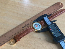 Load image into Gallery viewer, VTG Lionel Mens Gold Tone Analog Quartz Watch Hours~Play Train Sound~New Battery