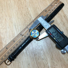 Load image into Gallery viewer, Japan Movt Cross Dial Lady Gold Tone Roman Analog Quartz Watch Hours~New Battery