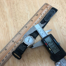 Load image into Gallery viewer, Timex Lady 30m Silver White Nylon Band Analog Quartz Watch Hours~New Battery