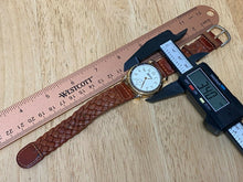 Load image into Gallery viewer, Vintage Merona Mens Gold Tone Small Second Analog Quartz Watch Hours~New Battery