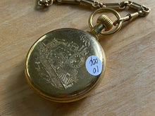 Load image into Gallery viewer, Westclox Men Small Second Train Railroad Hand-Wind Mechanical Pocket Watch Hours