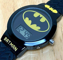 Load image into Gallery viewer, Unused Batman By Accutime Black Digital Quartz Watch Hours~Date~New Battery
