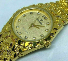 Load image into Gallery viewer, Unused Prelude Lady Golden Nugget Japan Movt Analog Quartz Watch Hour~New Batter