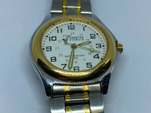 Load image into Gallery viewer, American Force Men Dual Tone Military Dial Analog Quartz Watch Hours~New Battery