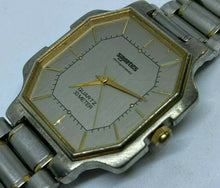 Load image into Gallery viewer, Signetics Microprocessor Men Slim Thin Silver Analog Quartz Watch Hours~New Batt