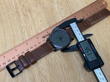 Load image into Gallery viewer, Veley Men Silver 50m Titan-Black Chronograph Analog Quartz Watch Hour~New Batter
