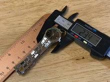 Load image into Gallery viewer, Accutron Bulova Swiss Lady Sapphire Steel Analog Quartz Watch Hour~Date~New Batt