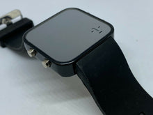 Load image into Gallery viewer, Mirror 1:Face Square Modern Black LED Digital Quartz Watch Hour~Date~New Battery