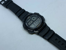 Load image into Gallery viewer, Casio AE-1000W Men Silver Black Digital Alarm Chrono Quartz Watch Hours~New Batt