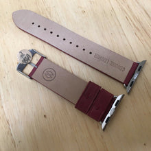 Load image into Gallery viewer, New Genuine Leather Brown Watch Band Strap~20mm Straight End+Special Lug Adapter
