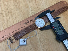 Load image into Gallery viewer, Unused August Steiner Real Diamonds Rose Gold Tone Quartz Watch Hour~New Battery