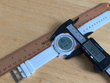 Load image into Gallery viewer, AW02 Mens Slim Thin White Luminous Digital Quartz Alarm Chronograph Watch Hours~New Battery