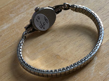 Load image into Gallery viewer, Vintage Bulova Lady 4 real Diamonds Silver Cocktail Analog Quartz Watch Hours~New Battery