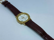 Load image into Gallery viewer, Vintage Timex Indiglo Men Gold Tone Leather Analog Quartz Watch Hour~New Battery
