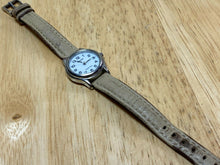 Load image into Gallery viewer, Citizen Reguno Solar-Tech Lady Silver White Leather Analog Quartz Watch Hours
