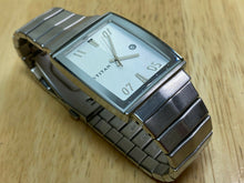 Load image into Gallery viewer, Titan India Mens Silver Steel Barrel Analog Quartz Watch Hours~Date~New Battery
