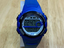 Load image into Gallery viewer, Timex 1440 Sports Lady 50m Blue Digital Alarm Chrono Watch Hours~New Battery
