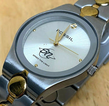 Load image into Gallery viewer, Fossil PR-5152 SN Logo Men 50m Dual Tone Steel Analog Quartz Watch Hour~New Batt
