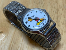 Load image into Gallery viewer, Vintage Lorus V515 Disney Mickey Stretch Analog Quartz Watch Hours~New Battery
