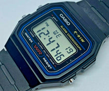 Load image into Gallery viewer, Casio F-91W Mens Black LCD Digital Alarm Chrono Quartz Watch Hours~New Battery
