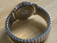 Load image into Gallery viewer, Speidel Express Mens Silver White Stretch Analog Quartz Watch Hours~New Battery
