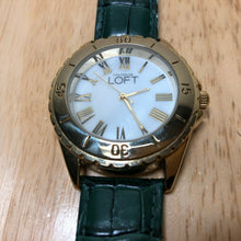 Load image into Gallery viewer, Loft Men Lady 30m Gold Tone MOP Dial Roman Analog Quartz Watch Hours~New Battery
