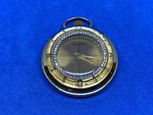 Load image into Gallery viewer, VTG Roxhall Swiss Lady Mystery Dial Hand-Wind Necklace Pendant Pocket Watch Hour
