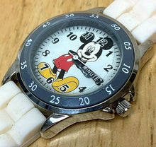 Load image into Gallery viewer, Disney By Accutime Lady Mickey Dial Silver Analog Quartz Watch Hours~New Battery
