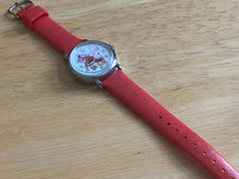 Load image into Gallery viewer, VTG Strawberry Shortcake By Bradley Lady Silver Hand-Wind Mechanical Watch Hours
