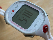 Load image into Gallery viewer, Polar RCX3 Lady 30m White Digital GPS Fitness Excise Tracker Quartz Watch Hours
