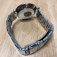 Load image into Gallery viewer, Kenneth Cole Lady Silver Rhinestone MOP Analog Quartz Watch Hour~Date~New Batter
