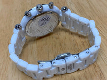 Load image into Gallery viewer, AR-2487 Men Lady Ceramic Analog Quartz Watch Hour~Triple Date~New Battery
