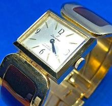 Load image into Gallery viewer, Vintage Lausanne Lady 17J Gold Tone Cuff Bangle Hand-Wind Mechanical Watch Hours
