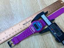 Load image into Gallery viewer, Smiggle Purple Green LCD Digital Quartz Alarm Talking Watch Hours~New Battery
