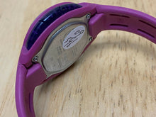 Load image into Gallery viewer, Timex Ironman Lady 100m Purple Oval Digital Alarm Chrono Watch Hours~New Battery
