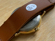 Load image into Gallery viewer, Timex Indiglo 30m Rose Gold White Dial Leather Analog Quartz Watch Hour~New Batt
