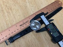 Load image into Gallery viewer, Vintage 1973 Timex Marlin Mens Silver Hand-Wind Mechanical Watch Hours~Day Date
