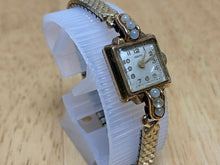 Load image into Gallery viewer, Vintage Provita Lady 10k Gold Filled Band Square Hand-Wind Mechanical Watch Hour
