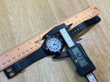 Load image into Gallery viewer, Vintage Japan Movt Men Military Dial Black Analog Quartz Watch Hours~New Battery
