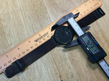 Load image into Gallery viewer, Unused Tonnier Mens Black Mesh Japan Movt Analog Quartz Watch Hours~New Battery
