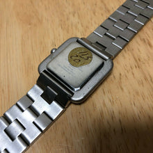 Load image into Gallery viewer, Vintage Swiss Parts Movt Men Lady Heavy Square Analog Quartz Watch Hour~New Batt
