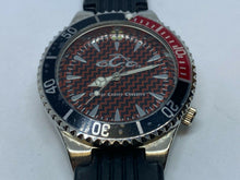 Load image into Gallery viewer, Unused Orange County Choppers Men Pepsi Moving Bezel Quartz Watch Hours~New Batt
