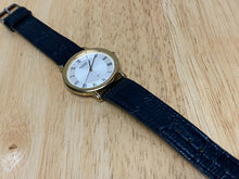 Load image into Gallery viewer, Samsung Kappa Men Gold Plated Textured Dial Analog Quartz Watch Hour~New Battery
