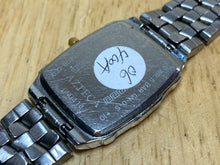 Load image into Gallery viewer, Vintage Citizen Azteca Men 50m Silver Barrel Analog Quartz Watch Hour~New Batter

